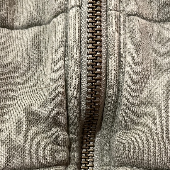 Free people dolman green quilted jacket - Picture 7 of 8